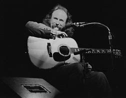 david crosby smiling from stage