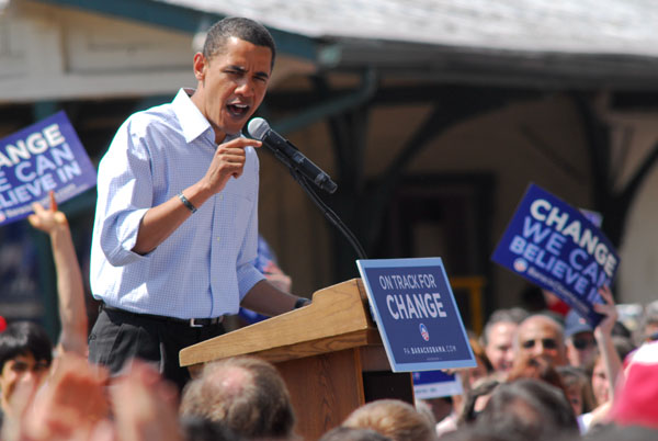 obama train